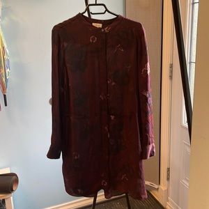 Wilfred Purple Silk Blouse, size M, excellent condition